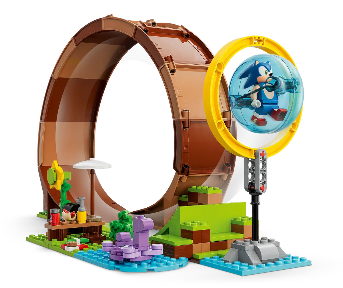 LEGO Sonic The Hedgehog Sonic's Green Hill Zone Loop Challenge 76994