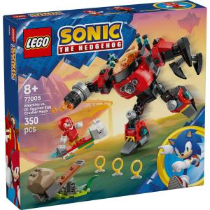 LEGO® Sonic the Hedgehog™  Knuckles vs. Dr. Eggman Egg Crusher Mech 77005