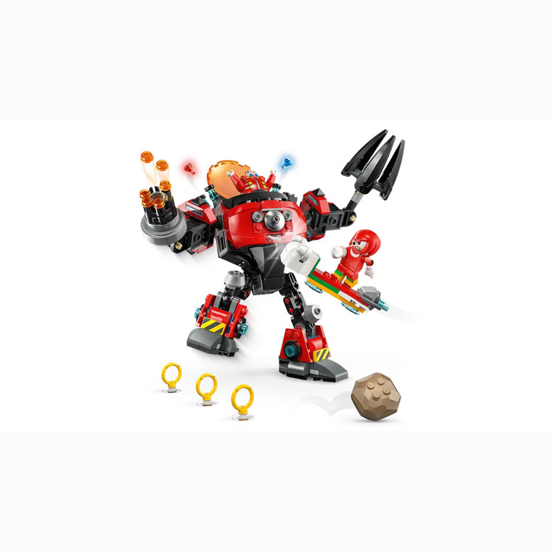 LEGO® Sonic the Hedgehog™  Knuckles vs. Dr. Eggman Egg Crusher Mech 77005