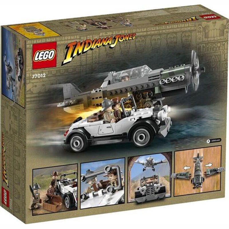 Lego Indiana Jones Fighter Plane Chase 77012