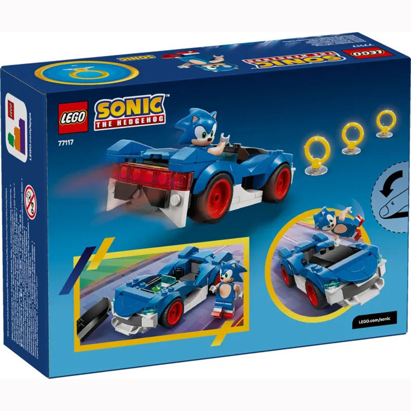 LEGO Sonic The Hedgehog Sonic: Speedster Lightning 77117