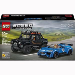 LEGO® Speed Champions Jaguar Project 7 & Land Rover Defender 77264
