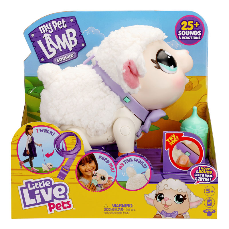 Giochi Preziosi Little Live Pets Φράνκι το Αρνάκι Διαδραστικό Ζώο 6,5cm LPK00010