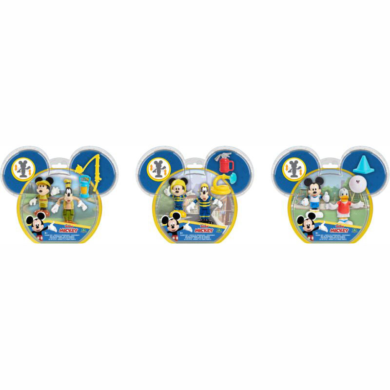 Giochi Preziosi 2 Pack Φιγούρες Mickey 7,5cm με αρθρώσεις (3 σχέδια) MCC04520