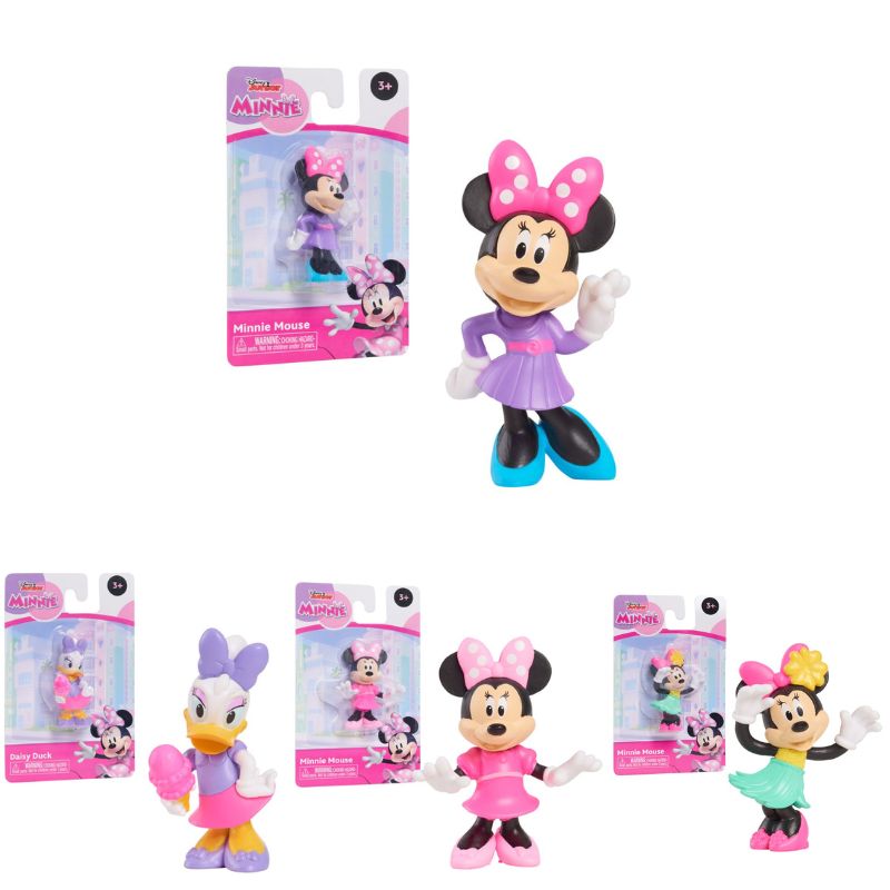 Giochi Preziosi Φιγούρες Minnie & Daisy 6 cm - 4 Σχέδια MCN34000