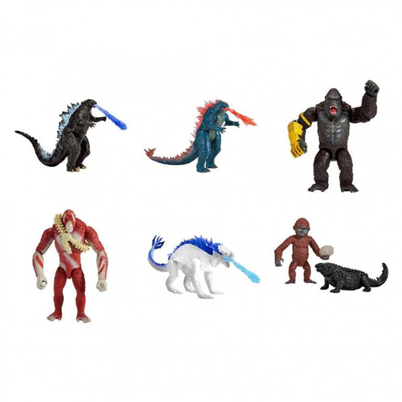 Giochi Preziosi Godzilla & Kong Φιγούρες 15cm - Σχέδια MN303000