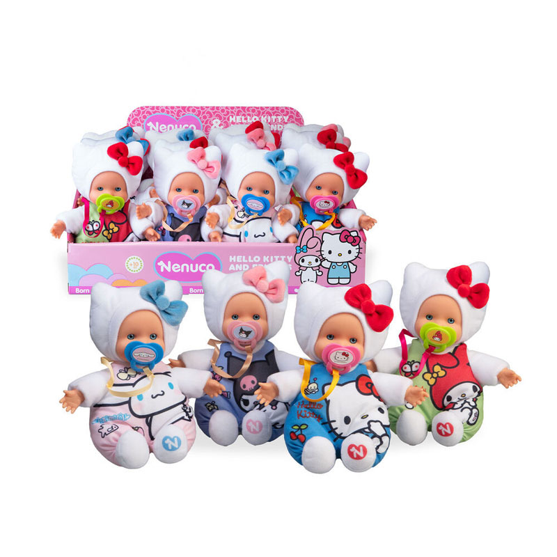 Giochi Preziosi Nenuco Μωράκια Hello Kitty & Friends 15cm - Σχέδια NFNC2000