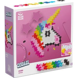 Plus-Plus Puzzle By Number Unicorn - Παζλ Μονόκερος 250τμχ. PLS3929