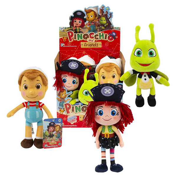 Giochi Preziosi Pinocchio and Friends Λούτρινα 25cm - Σχέδια PNH09000