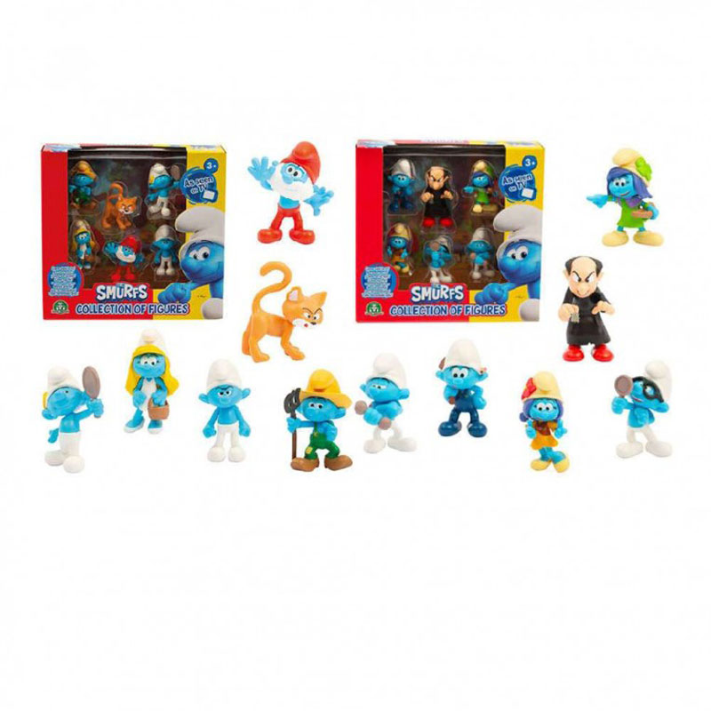 Giochi Preziosi Smurfs Στρουμφάκια Σετ Φιγούρων - Σχέδια PUF14000