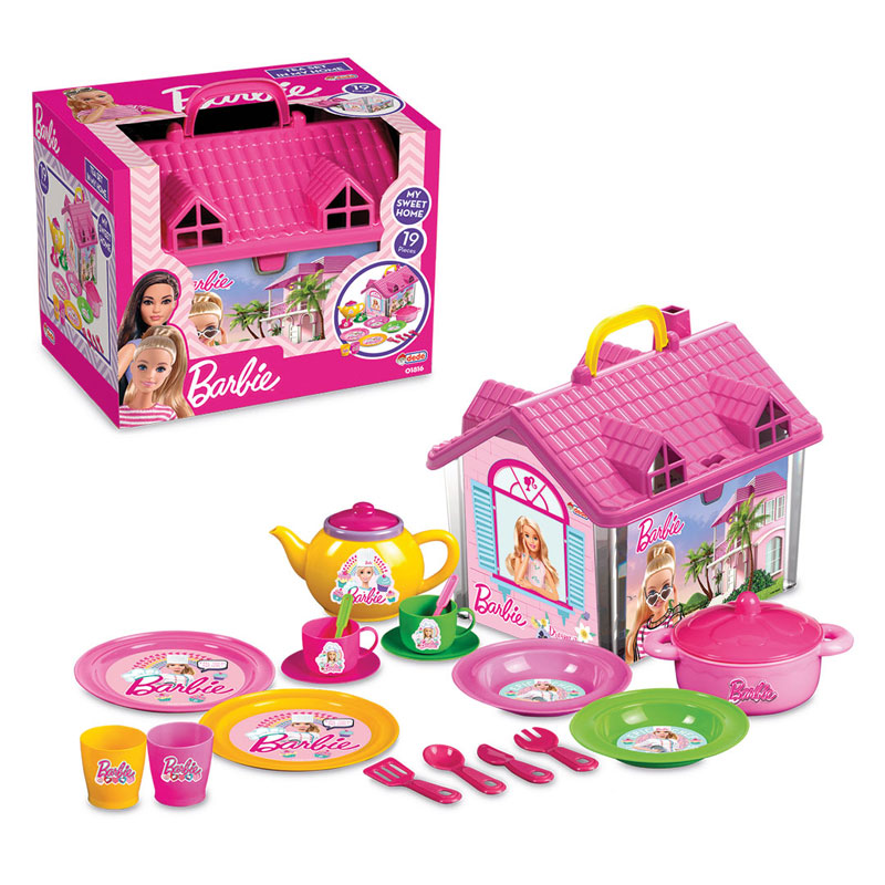 John Σετ Τσαγιού Σπιτάκι Barbie 01816MT