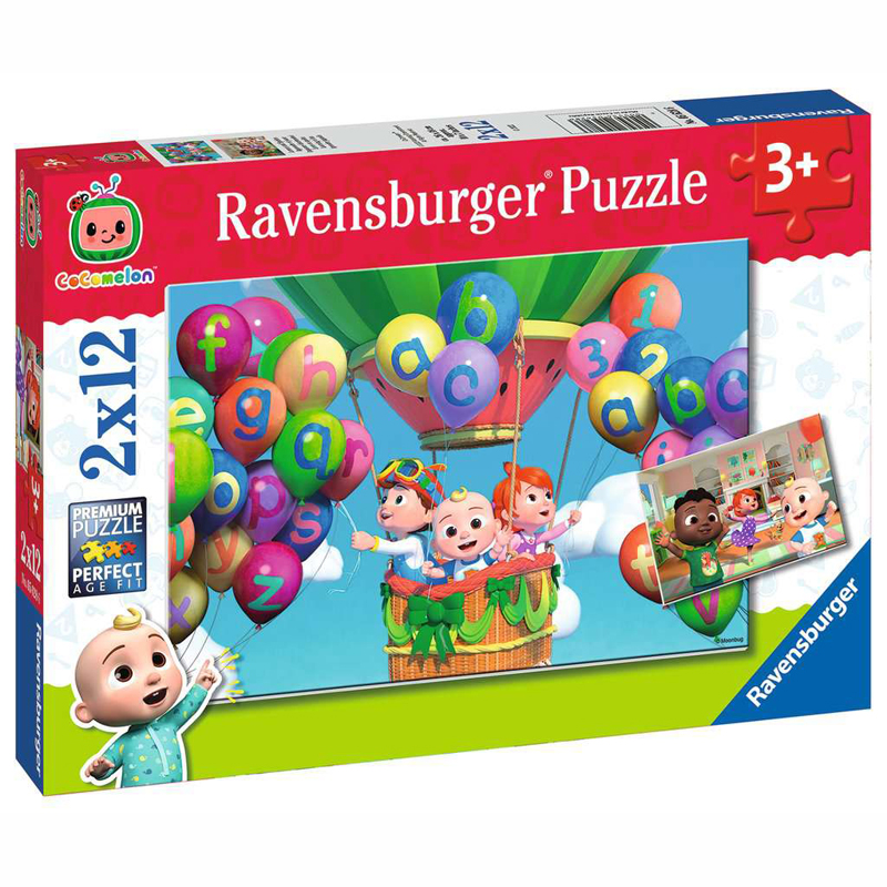 Ravensburger Παζλ 2x12 τεμ. Cocomelon 05628