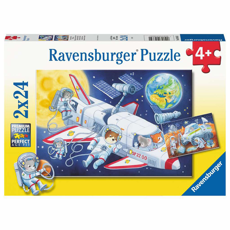 Ravensburger Παζλ 2x24 τεμ. Διάστημα 05665