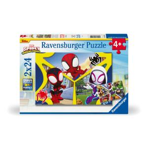 Ravensburger Παζλ 2x24 τεμ. Spidey & Friends 05729