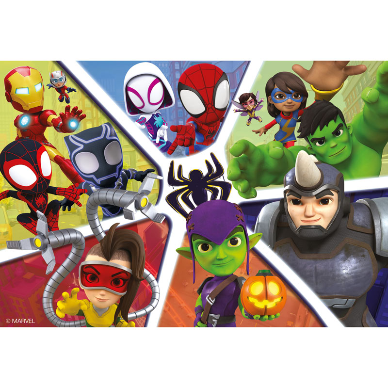 Ravensburger Παζλ 2x24 τεμ. Spidey & Friends 05729