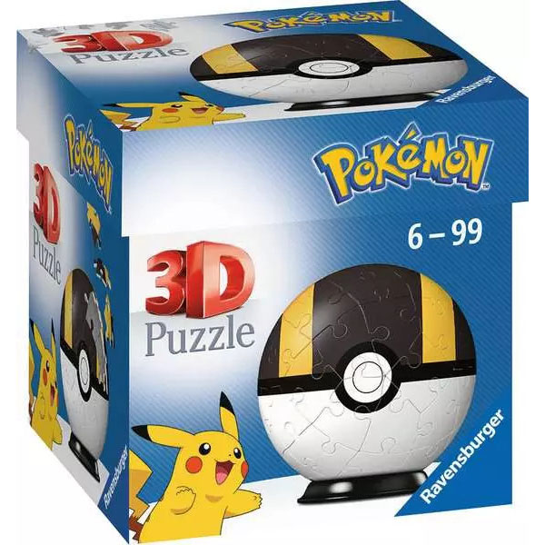Ravensburger 3D Παζλ Μπάλα 55 τμχ Pokémon Ultra Ball 11266