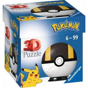 Ravensburger 3D Παζλ Μπάλα 55 τμχ Pokémon Ultra Ball 11266