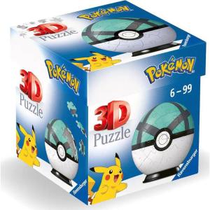 Ravensburger 3D Παζλ Μπάλα 55 τμχ Pokémon Net Ball 11581