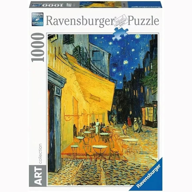 Ravensburger Παζλ 1000 τμχ Art Collection Van Gogh: Νυχτερινό Καφέ 12000060