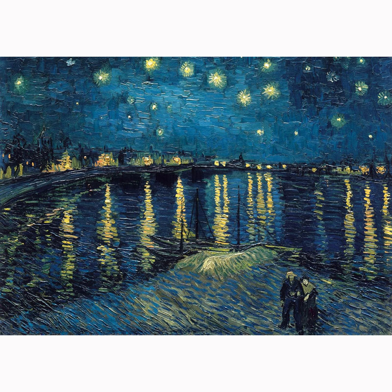 Ravensburger Παζλ 1000 τμχ Art Collection Van Gogh: Έναστρη Νύχτα 12000064