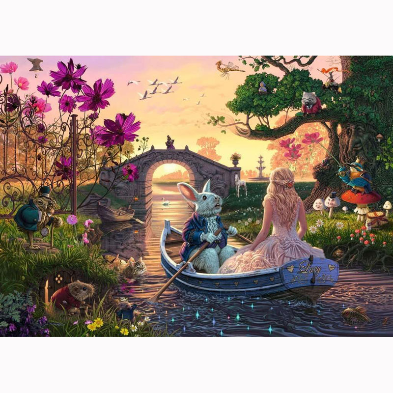 Ravensburger Puzzle 1000 τμχ Μαγική Βαρκάδα 12000170