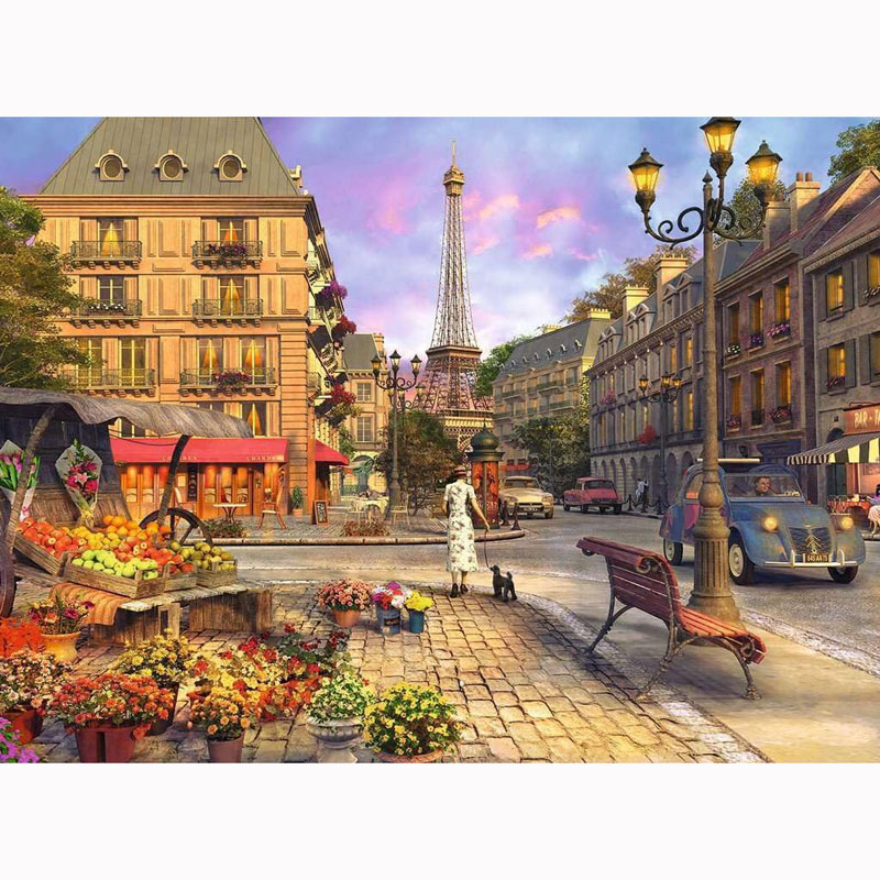 Ravensburger Παζλ 500 τμχ Περίπατος Στο Παρίσι 12000198
