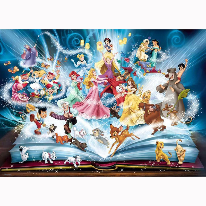 Ravensburger Παζλ 1500 τμχ Το Μαγικό Βιβλίο της Disney 12000710
