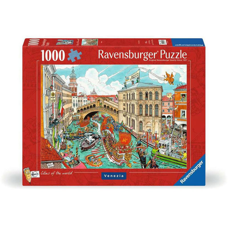 Ravensburger Παζλ 1000 τμχ Βενετία Ζωγραφιά 12000727