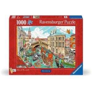 Ravensburger Παζλ 1000 τμχ Βενετία Ζωγραφιά 12000727