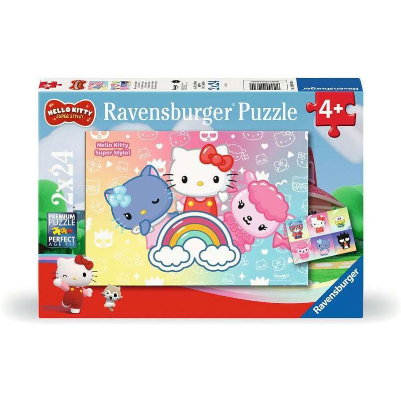 Ravensburger Παζλ 2x24 τμχ Hello Kitty 12001034