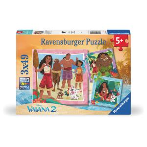 Ravensburger Παζλ 3x49 τμχ Βαϊάνα 12004102