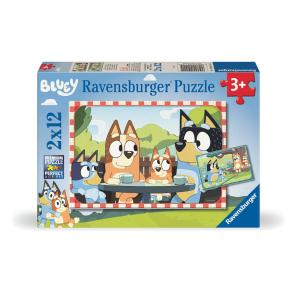 Ravensburger Παζλ 2x12 τμχ Οικογένεια της Bluey 12004111