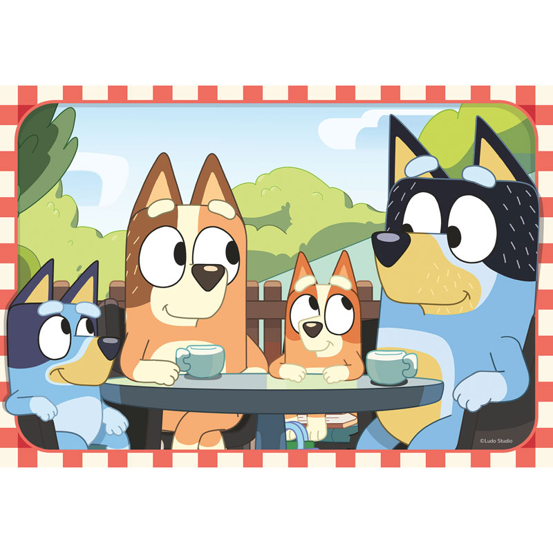 Ravensburger Παζλ 2x12 τμχ Οικογένεια της Bluey 12004111