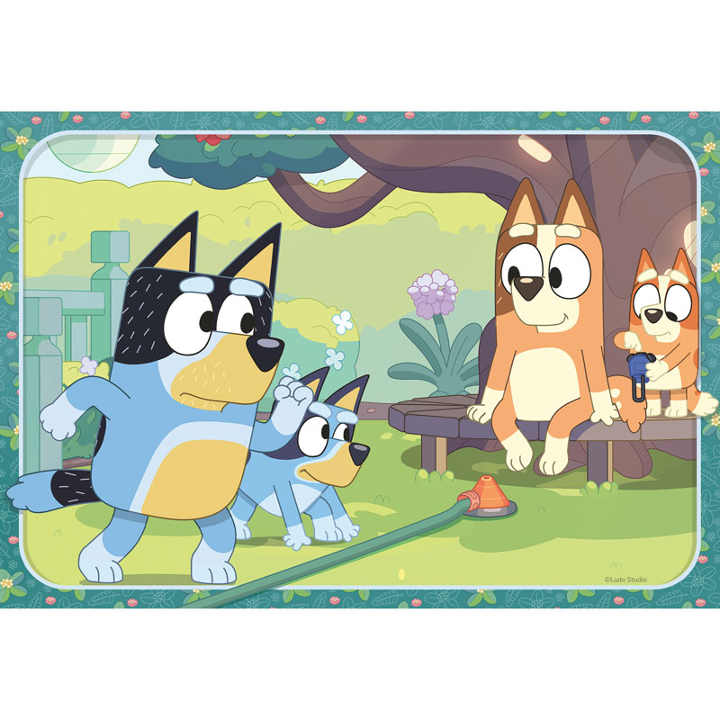 Ravensburger Παζλ 2x12 τμχ Οικογένεια της Bluey 12004111