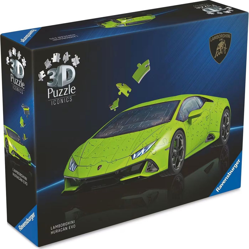 Ravensburger 3D Iconics Lamborghini Huracan 108 Τεμ. 12008037