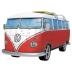 Ravensburger 3D Puzzle 162 τμχ Volkswagen T1 Bulli 12516