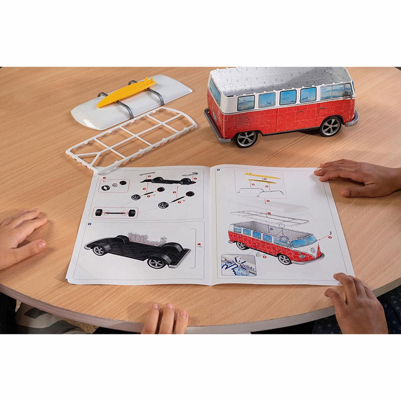 Ravensburger 3D Puzzle 162 τμχ Volkswagen T1 Bulli 12516