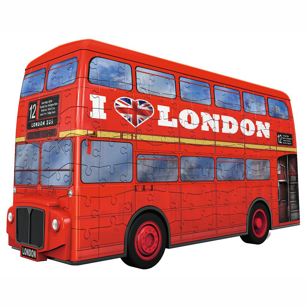 Ravensburger Puzzle 3D London Bus 216 τμχ 12534