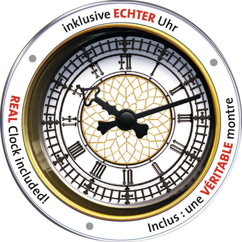 Ravensburger 3D Puzzle Big Ben Με Πραγματικό Ρολόι 12586
