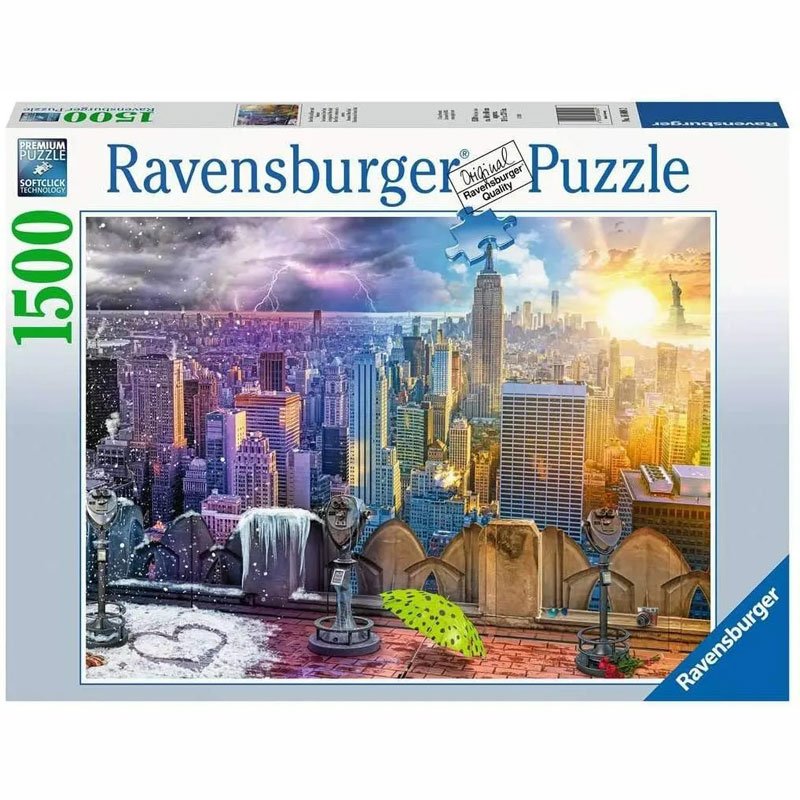 Ravensburger Παζλ 1500 τμχ Εποχές Νέας Υόρκης 16008