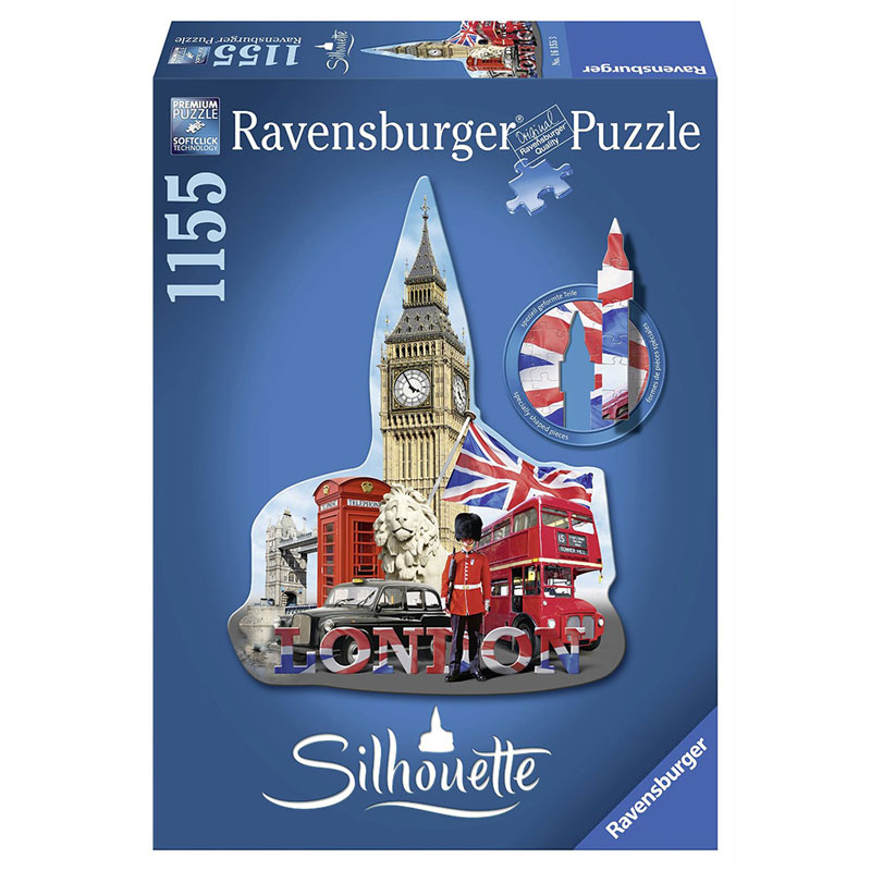 Ravensburger Παζλ 1155 τμχ Big Ben Silhouette 16155