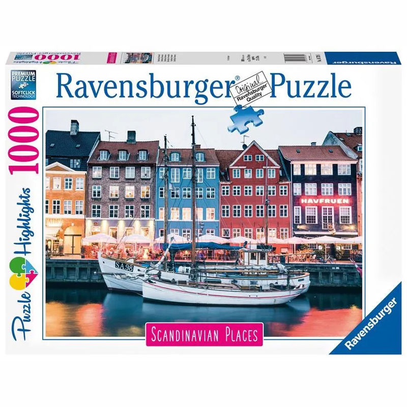 Ravensburger Παζλ 1000 τμχ Κοπεγχάγη 16739