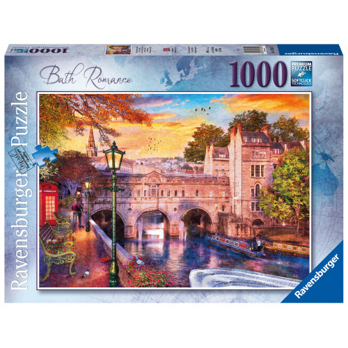 Ravensburger Παζλ 1000 τμχ Ρομαντική Πόλη 16955