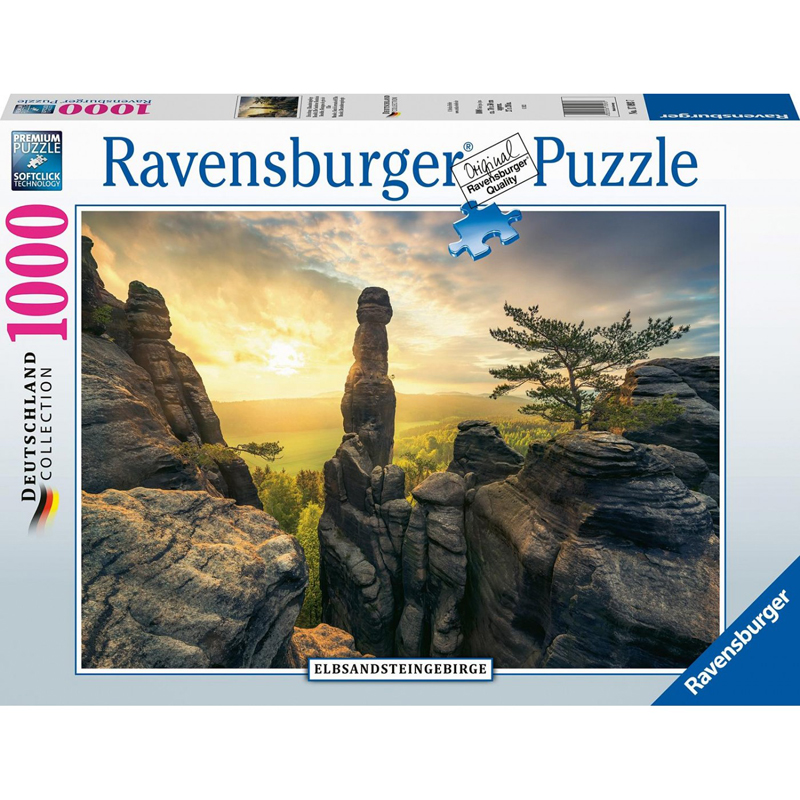 Ravensburger Παζλ 1000 τμχ Βουνά Elbe Sandstone