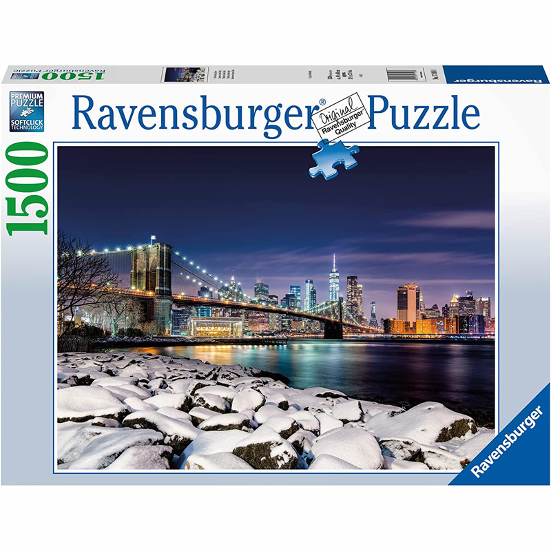 Ravensburger Παζλ 1500 τμχ Χειμώνας στη Νέα Υόρκη