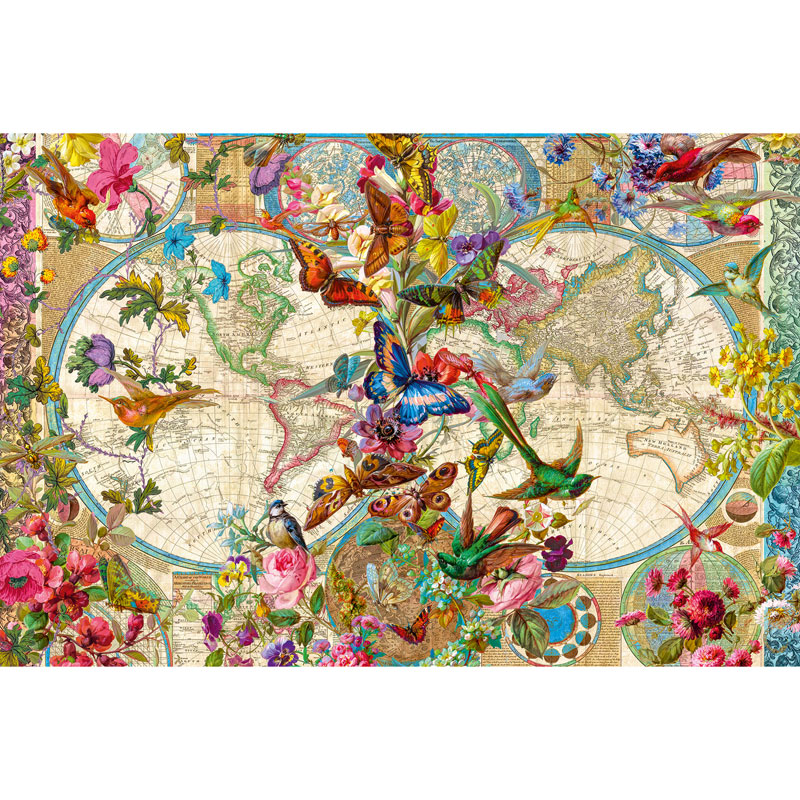 Ravensburger Παζλ 3000 τμχ Χάρτης 17117