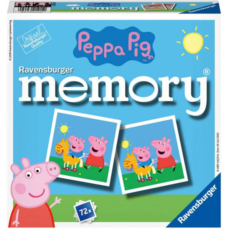 Ravensburger Επιτραπέζιο Memory® Πέππα το Γουρουνάκι 21415