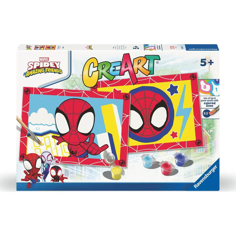 Ravensburger Παιχνίδι Κατασκευής CreArt Junior Spidey 23887