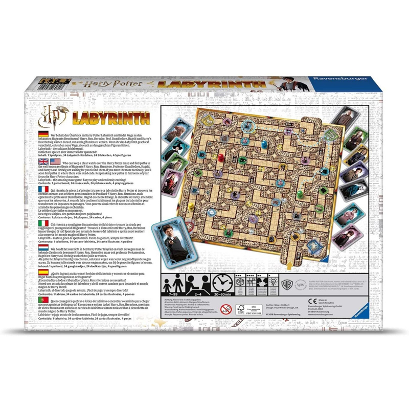 Ravensburger Οικογενειακό Επιτραπέζιο Λαβύρινθος Harry Potter 26031