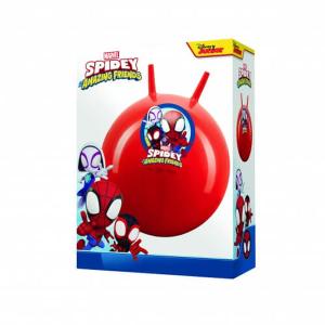 John Μπάλα Χοπ Χοπ 45-50cm Spidey & Friends Κόκκινη 59549